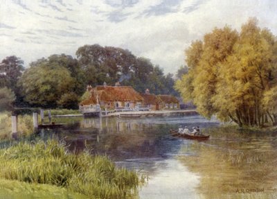 La locanda del cigno, Pangbourne da Alfred Robert Quinton